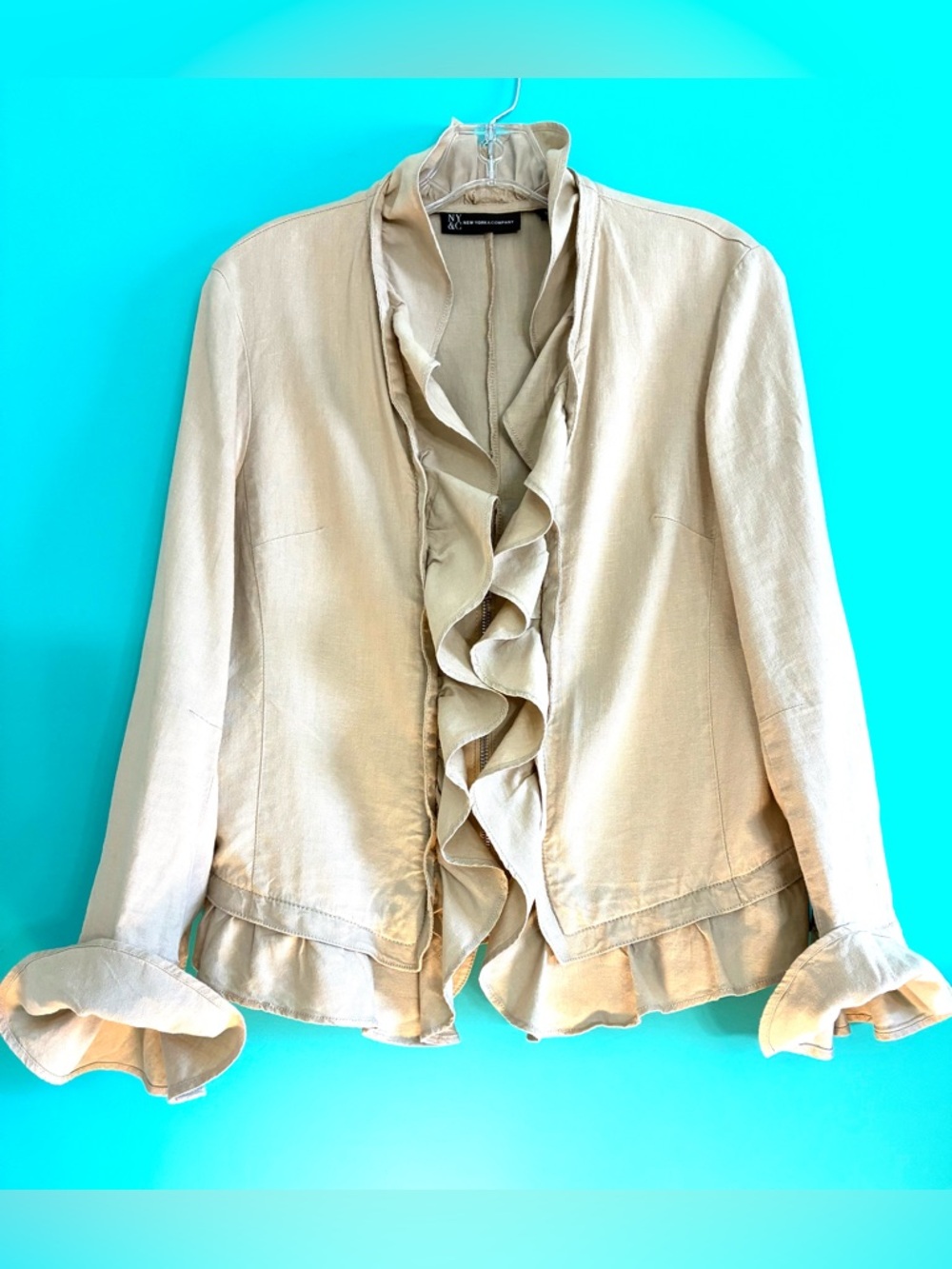New York & Co., Cotton Elegant Jacket - Picture 8 of 15